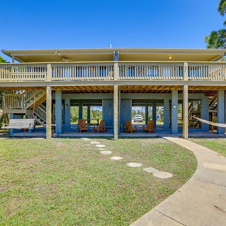 Waterfront Cedar Key Duplex Home Grill And Dock! 외부 사진