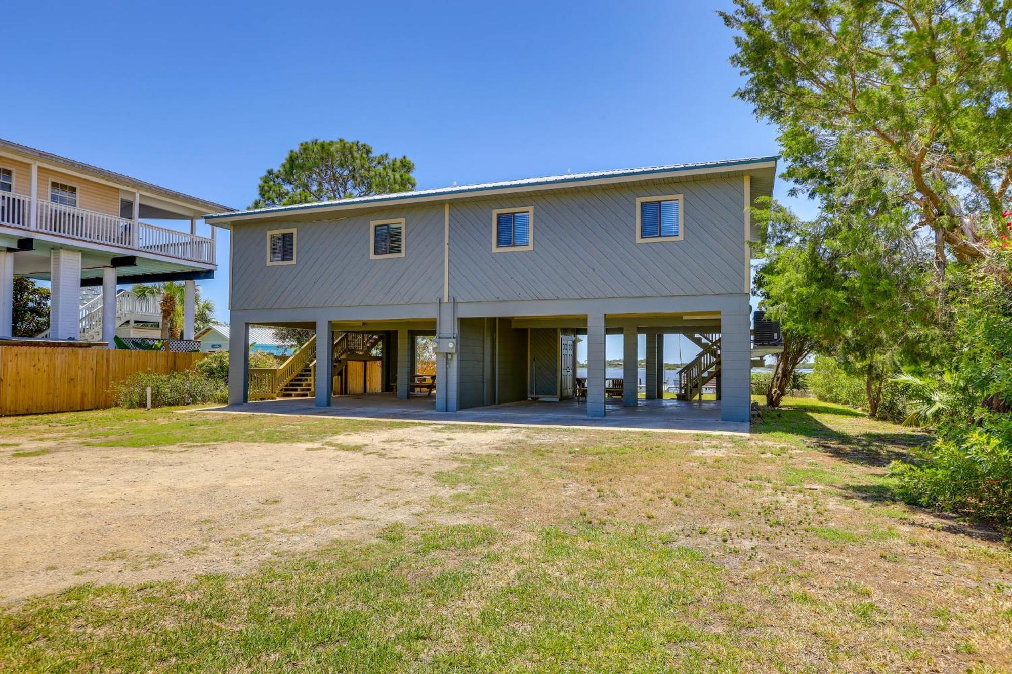 Waterfront Cedar Key Duplex Home Grill And Dock! 외부 사진