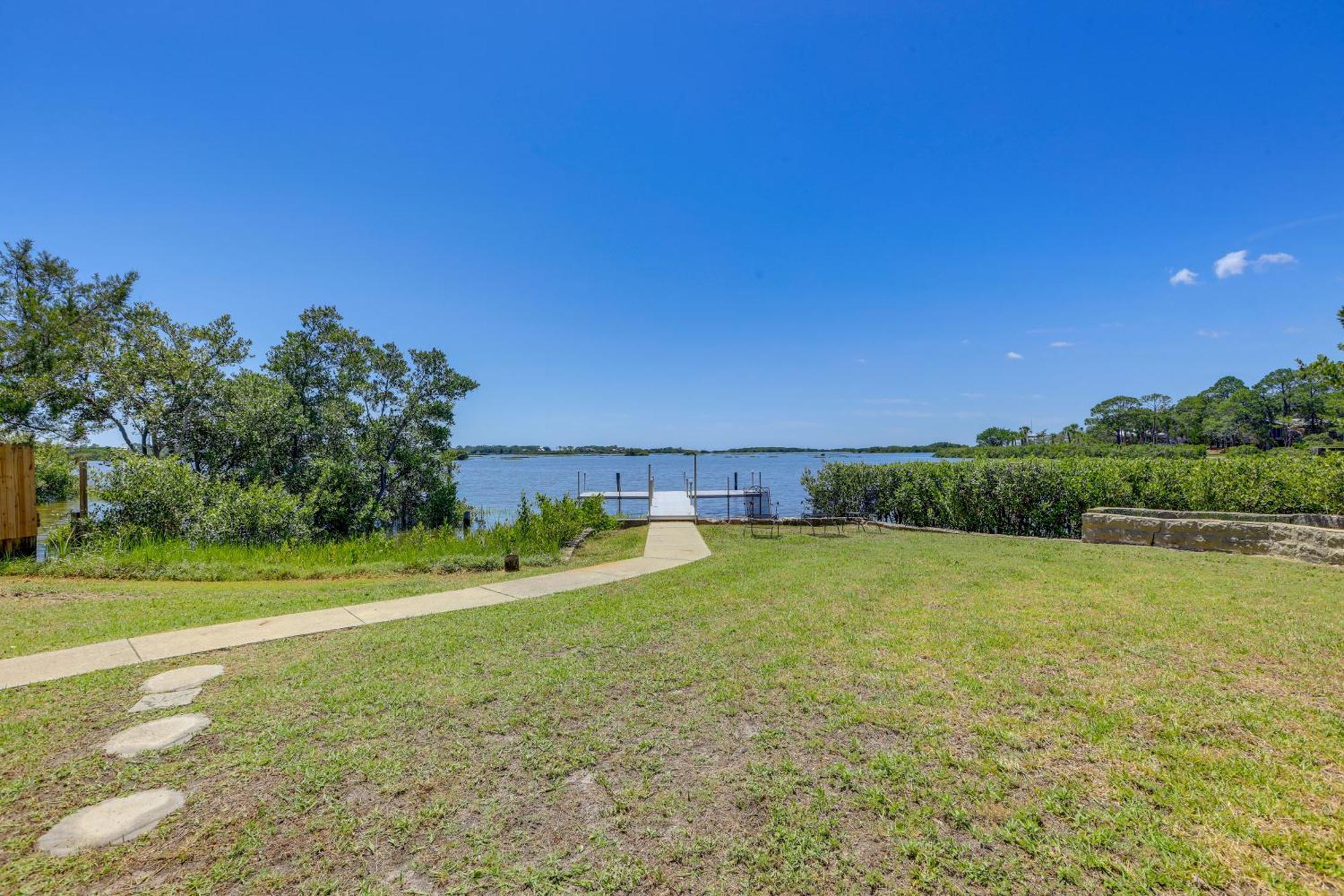 Waterfront Cedar Key Duplex Home Grill And Dock! 외부 사진