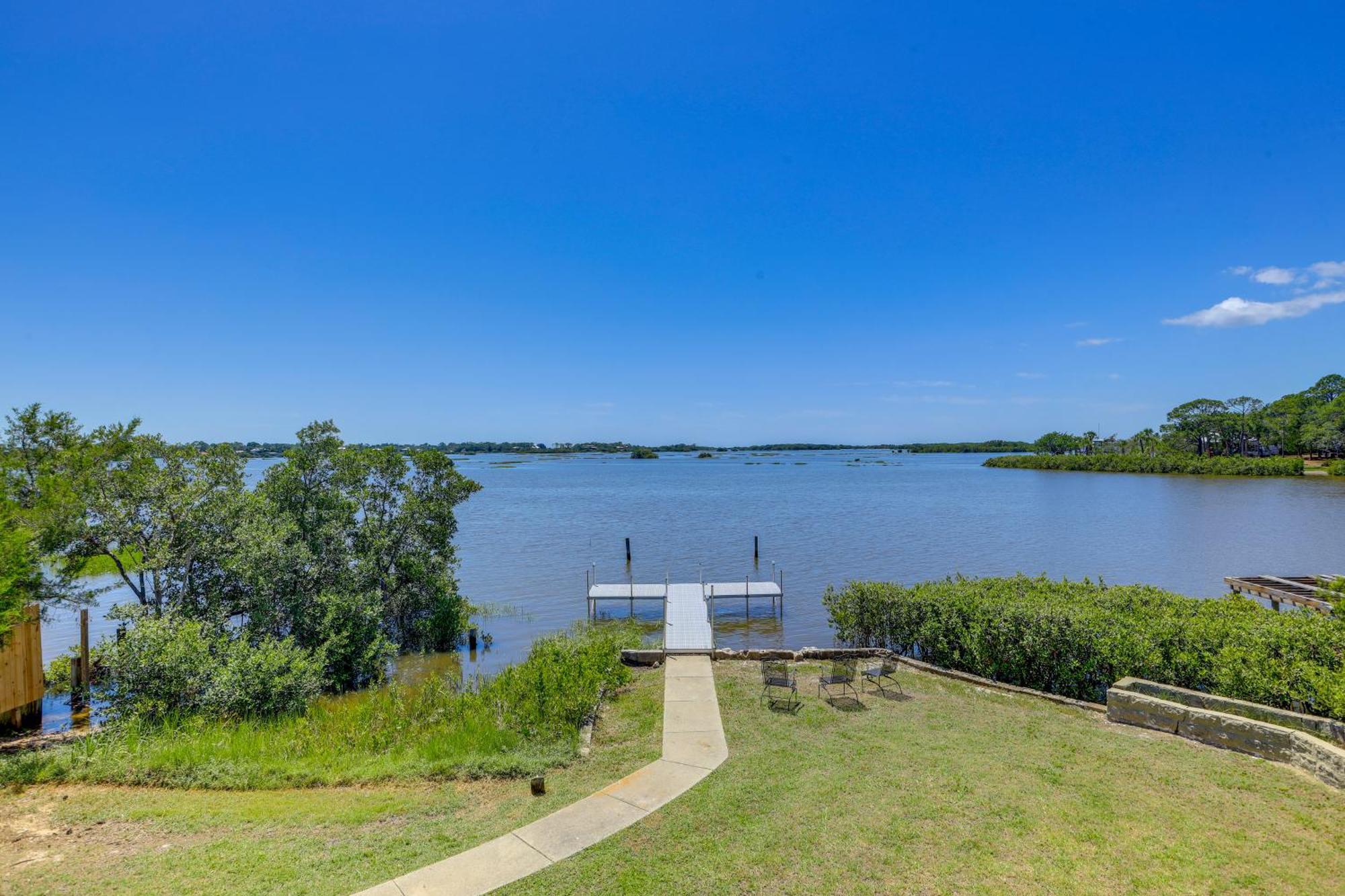 Waterfront Cedar Key Duplex Home Grill And Dock! 외부 사진